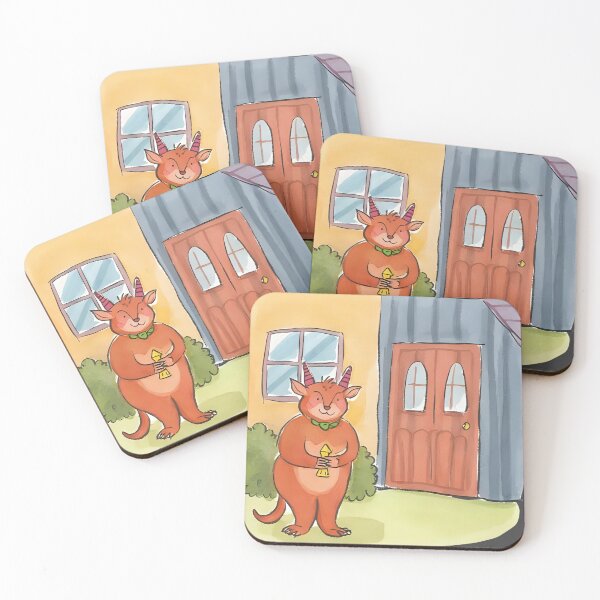 Item preview, “The little devil in front of the house” designed and sold by nighttime1990.