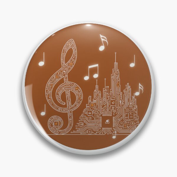 Item preview, Digital Symphony – Futuristic Music Circuit Board designed and sold by INNERSELFART.