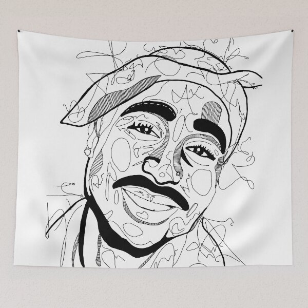 Artikelvorschau, Linien des Vermächtnisses - Tupac entworfen und verkauft von DzurDesigns .
