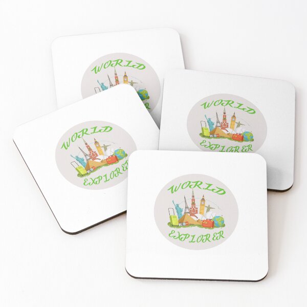 Item preview, World Explorer designed and sold by Travel Bug Crew.