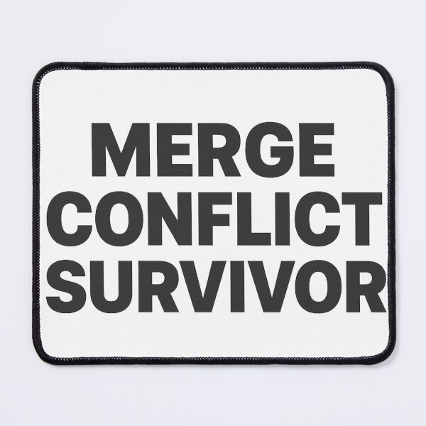 Item preview, Merge Conflict Survivor - Bold Design designed and sold by Jackson-Will.
