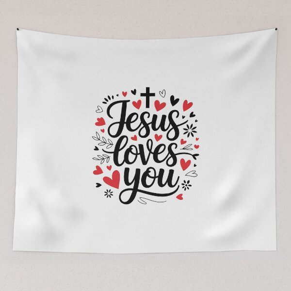 Item preview, Jesus loves you designed and sold by jkrphoto.