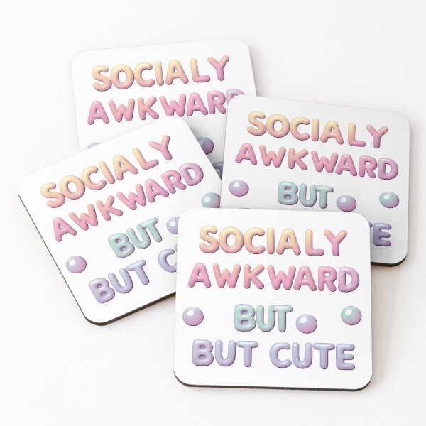 Item preview, socially awkward but cute designed and sold by Arty Art.