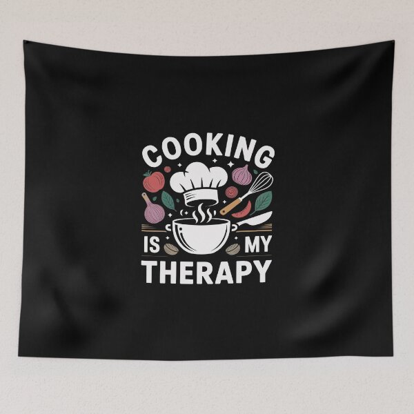 Item preview, Cooking is My Therapy designed and sold by jkrphoto.
