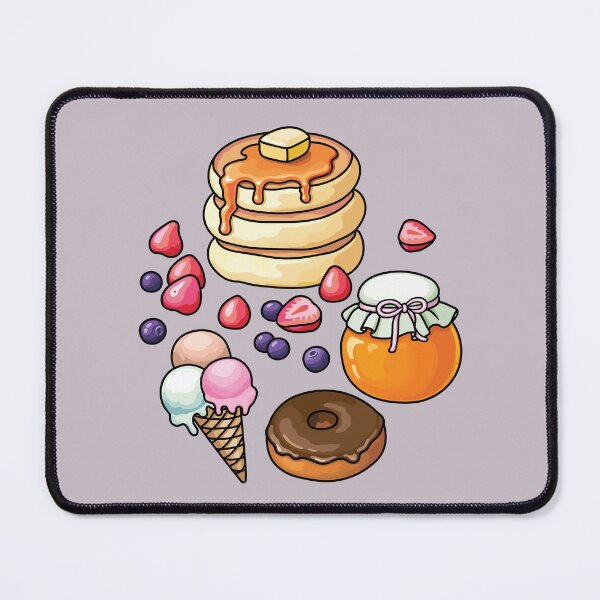 Item preview, Fluffy Pancake with Ice Cream and Honey for Brunch designed and sold by cremedecolor.