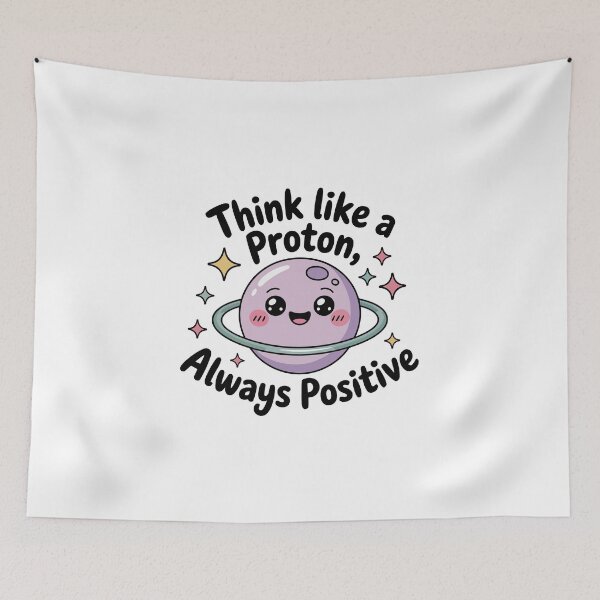 Item preview, Think like a Proton Always Positive designed and sold by jkrphoto.
