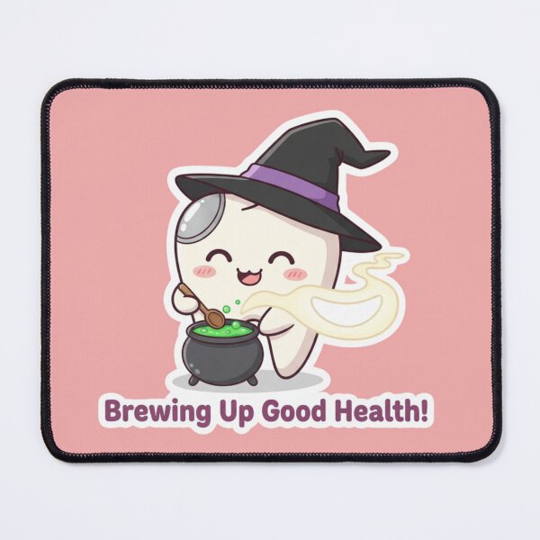 Item preview, Witch Tooth Brewing Good Health Dental Filling I Have Been Filled Tooth Cute Dinosaur King Messasaurus Sticker Bundle designed and sold by bvdesignart.