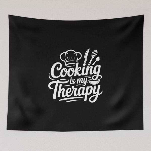 Item preview, Cooking Is My Therapy designed and sold by jkrphoto.