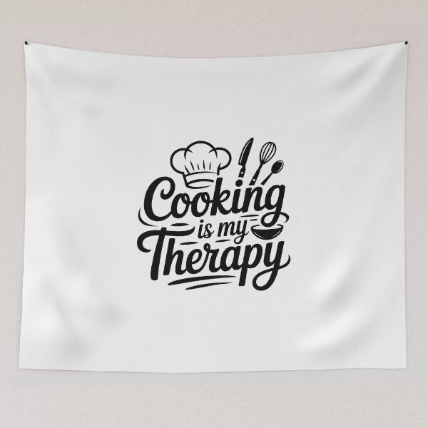 Item preview, Cooking Is My Therapy designed and sold by jkrphoto.