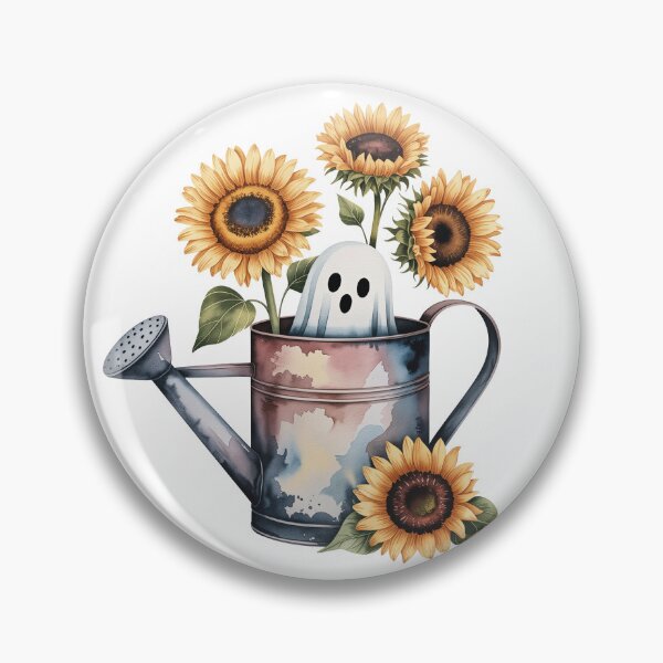 Item preview, Ghostly Surprise Among Sunflowers designed and sold by jkrphoto.