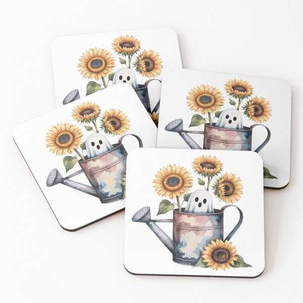 Item preview, Ghostly Surprise Among Sunflowers designed and sold by jkrphoto.