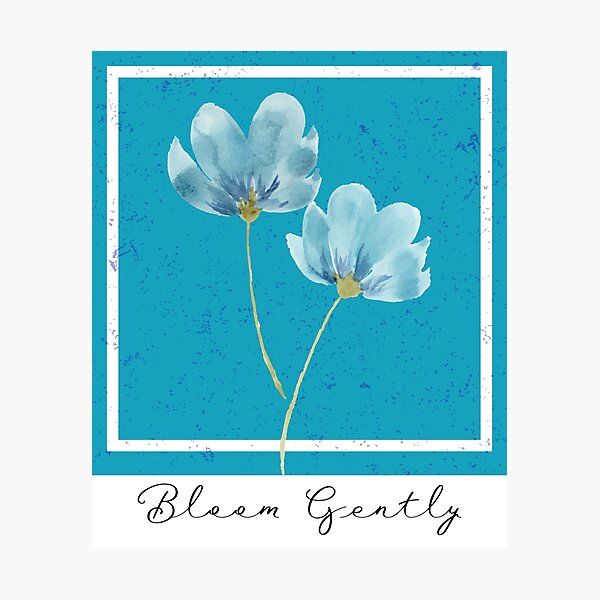 Item preview, Bloom Gentły- Simple Floral Designs designed and sold by mARTaCreation.