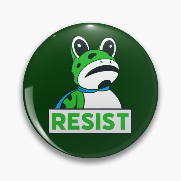 Item preview, Resist Frog designed and sold by LeftistLucy.