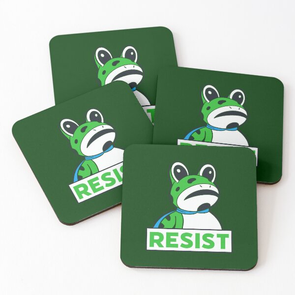 Item preview, Resist Frog designed and sold by LeftistLucy.