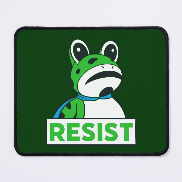 Item preview, Resist Frog designed and sold by LeftistLucy.