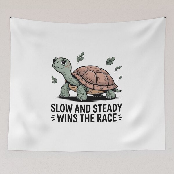 Item preview, Slow and steady wins the race designed and sold by trendspatterns.
