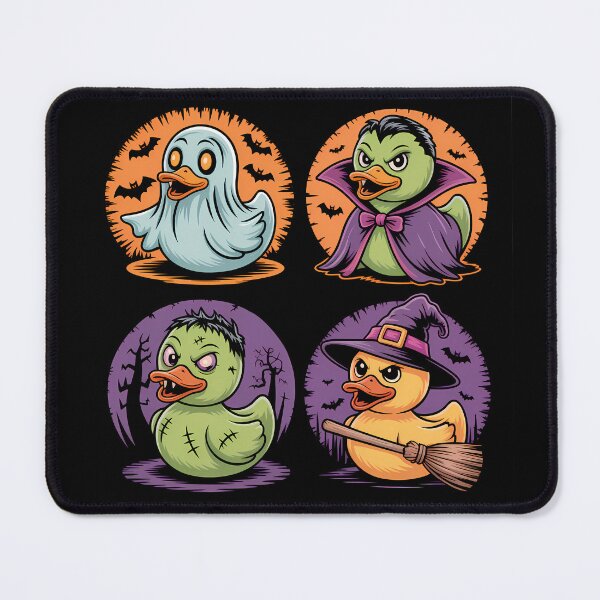 Item preview, Haloween Rubber Duck Dracula Zombie Witch Ghost designed and sold by Dot1001.