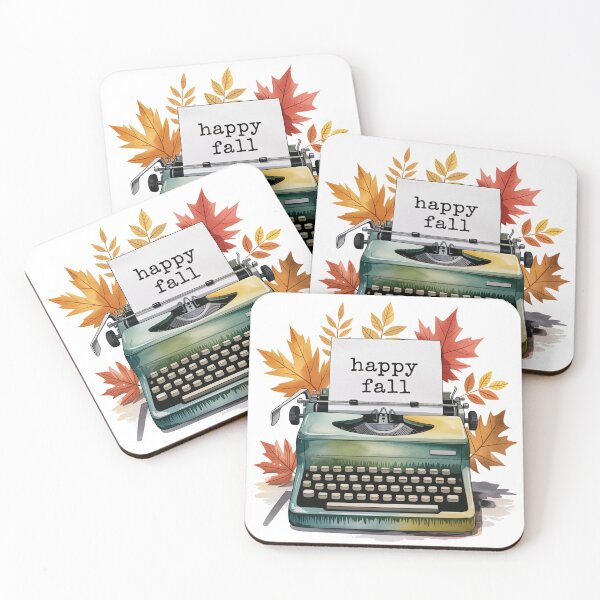 Item preview, Vintage Typewriter Welcomes Autumn designed and sold by jkrphoto.