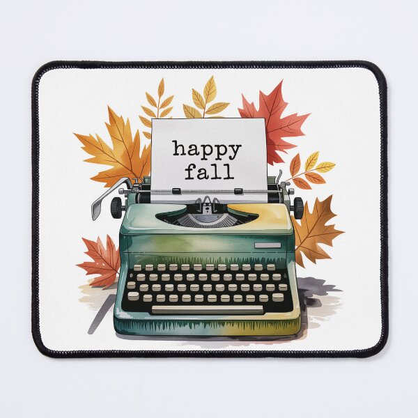 Item preview, Vintage Typewriter Welcomes Autumn designed and sold by jkrphoto.