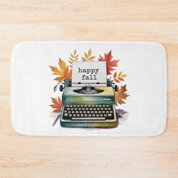 Item preview, Vintage Typewriter Welcomes Autumn designed and sold by jkrphoto.
