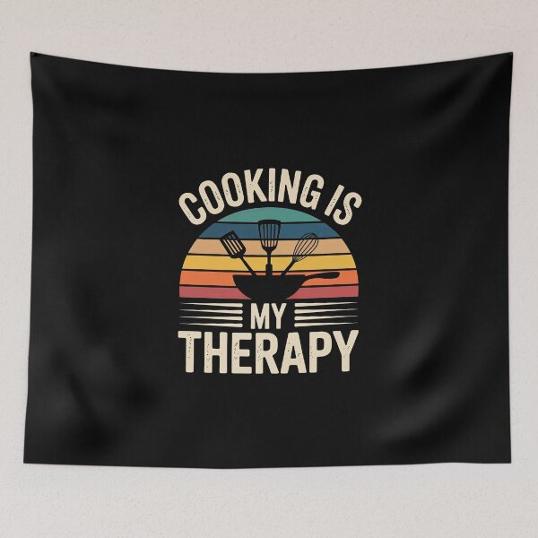 Item preview, Cooking Is My Therapy designed and sold by jkrphoto.