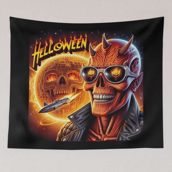 Item preview, Infernal Skeleton Halloween Skull Apocalypse designed and sold by Voodoo Store Paranormal Collections.