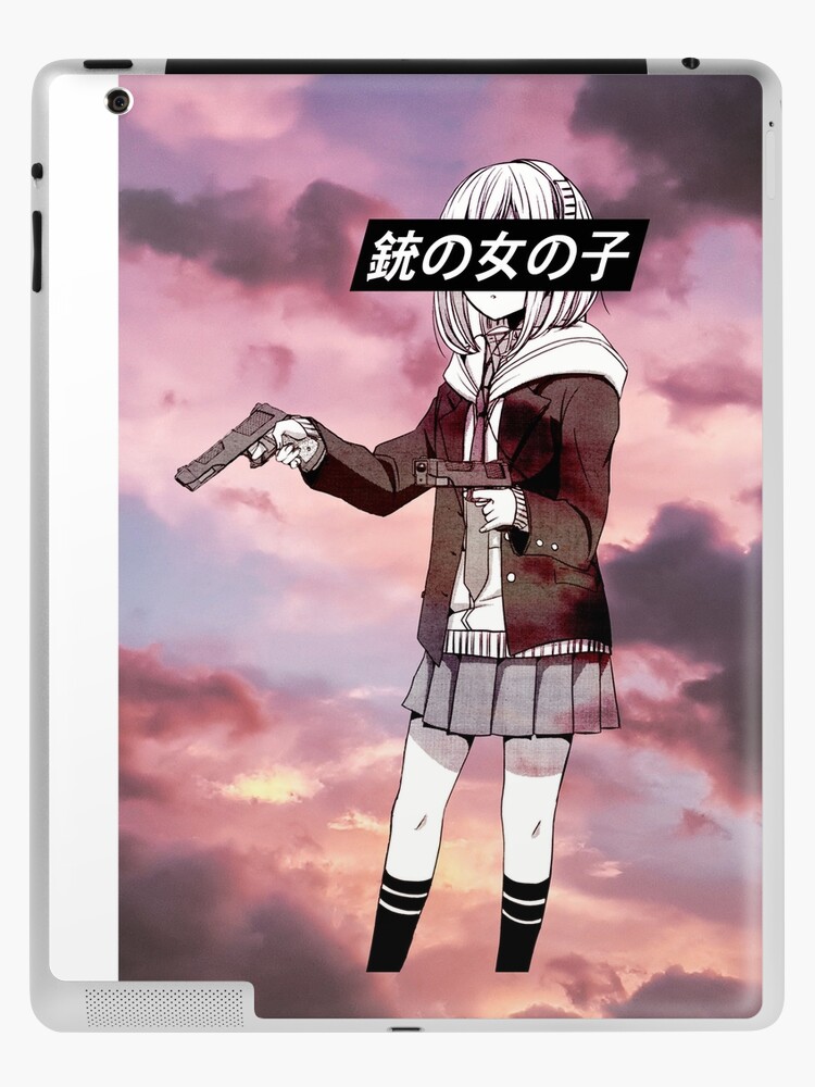 Aesthetic Anime Girl Pfp ,SAD JAPANESE ANIME AESTHETIC | iPad Case & Skin