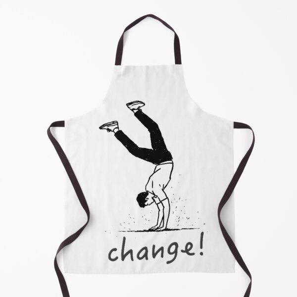 Item preview, Embrace Change – Minimal Handstand Illustration designed and sold by casualnature.