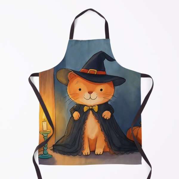 Item preview, “The Witch Cat and the Candlelight Night” designed and sold by nighttime1990.