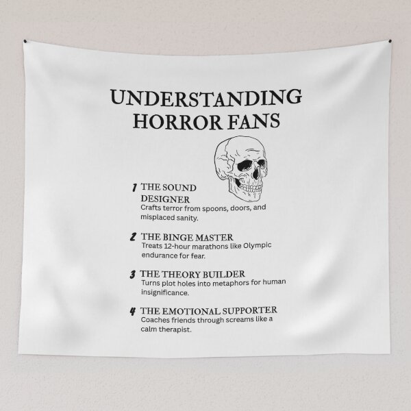 Item preview, Understanding Horror Fans – Gore Lovers & Creepy Thinkers designed and sold by PsyFlow35.