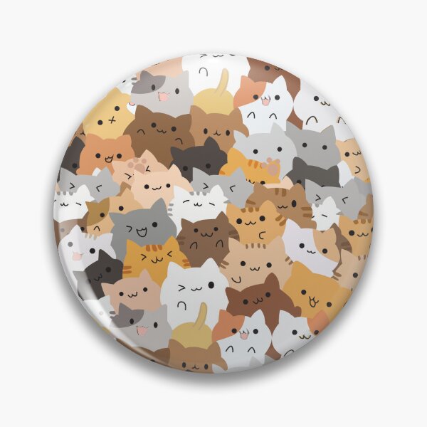 Item preview, Sweet Happy Cub Kittens - Cats Pattern - CatCat designed and sold by Chaotic Neutral.