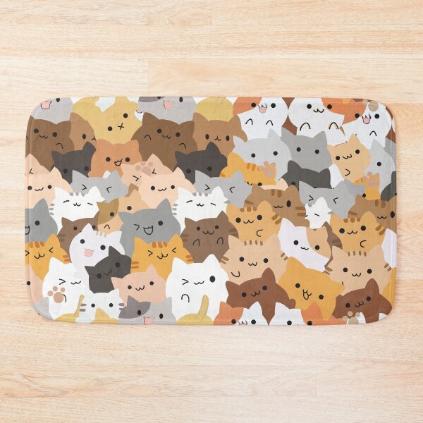 Item preview, Sweet Happy Cub Kittens - Cats Pattern - CatCat designed and sold by Chaotic Neutral.