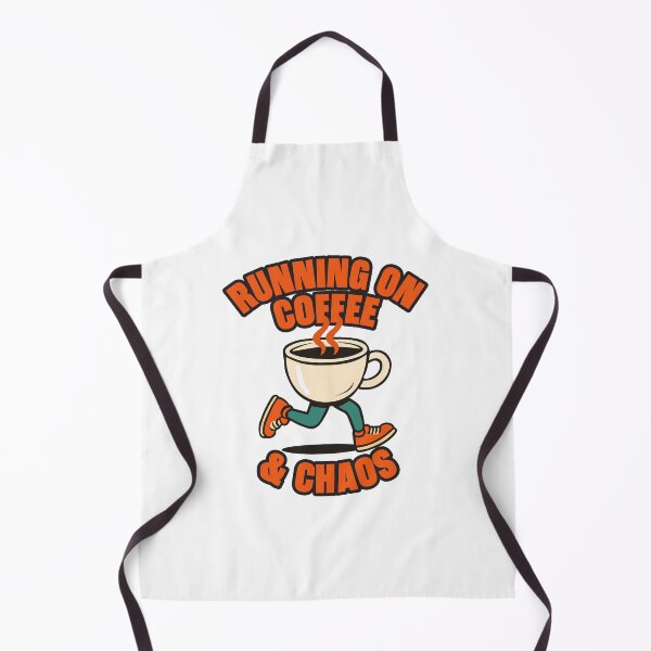 Item preview, Running on Coffee and Chaos Funny Caffeine T-Shirt designed and sold by Koony House and Field.