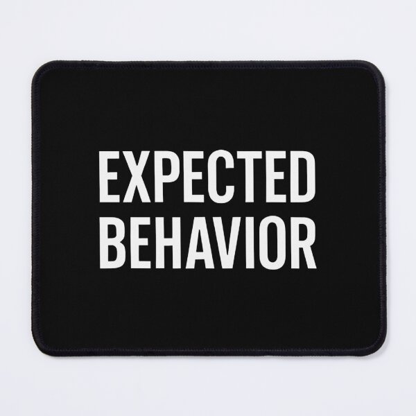 Item preview, Expected Behavior Typography designed and sold by Jackson-Will.
