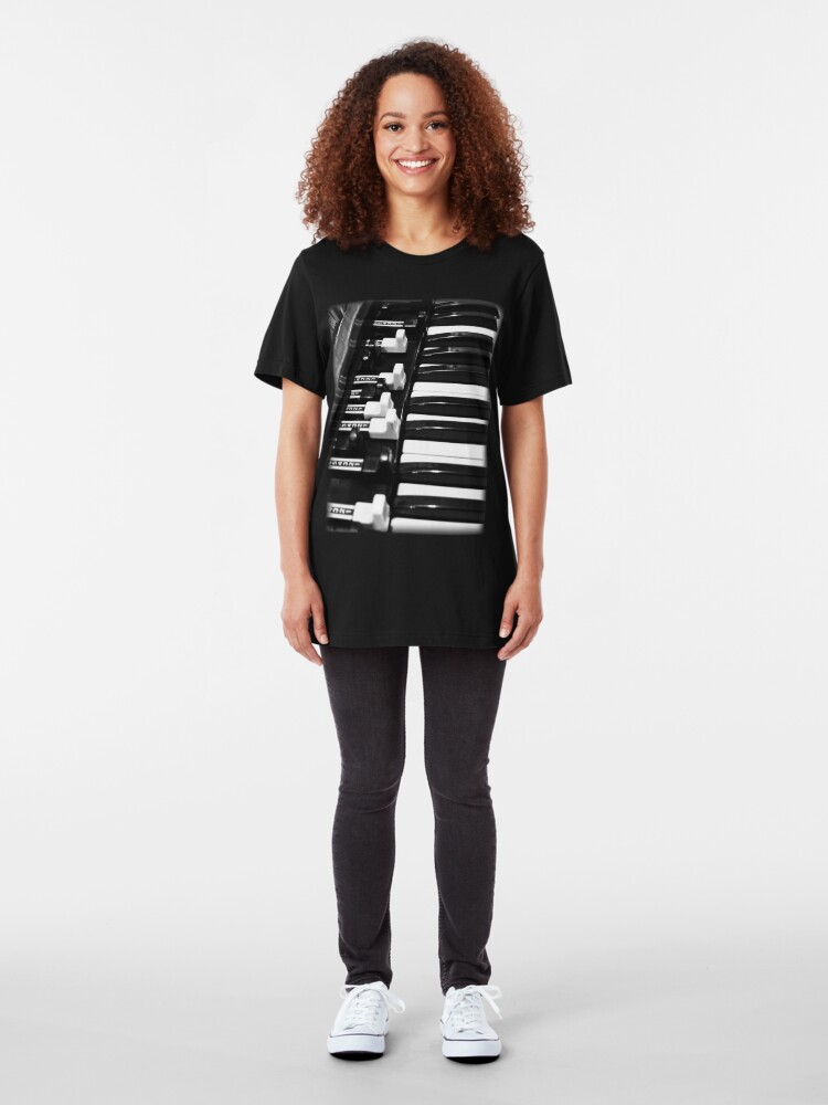 Alternate view of Hammond B3 Organ Slim Fit T-Shirt