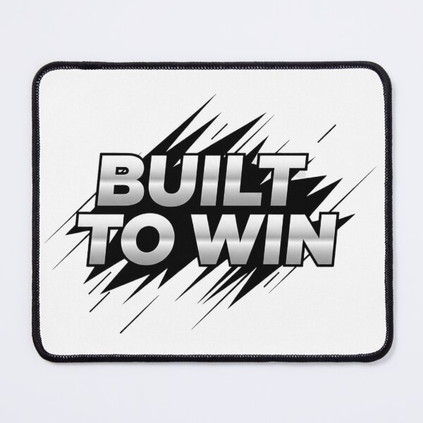 Item preview, Built to Win – Urban Streetwear & Gym Motivation Design designed and sold by Momay-designer.