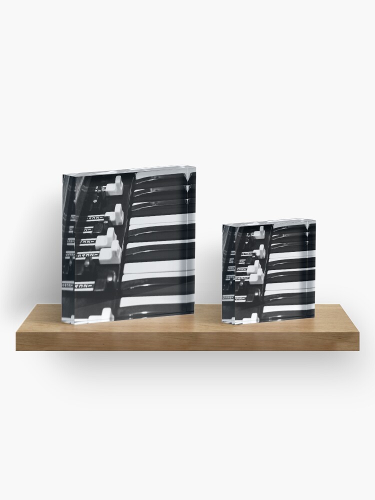 Alternate view of Hammond B3 Organ Acrylic Block