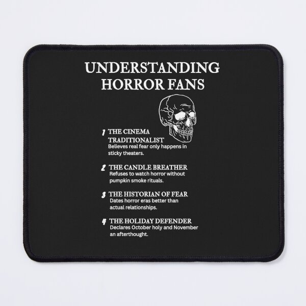 Item preview, Understanding Horror Fans Vol. 8 – The Classic Horror Series – Black designed and sold by PsyFlow35.
