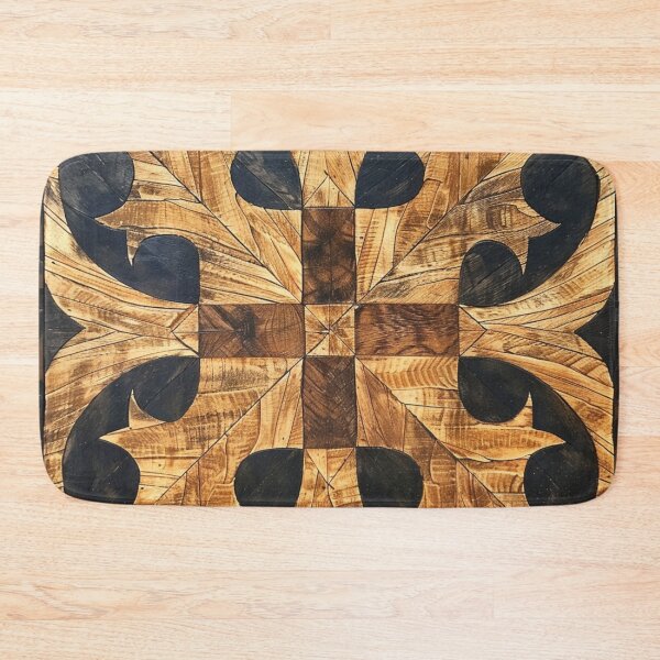 Item preview, Tonga Tapa Polynesian Hawaiian Wood Authentic Art designed and sold by GrinGalore.