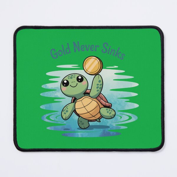 Item preview, Turtle Gold Toss: Unsinkable Fun Tee! designed and sold by KakangMudi.