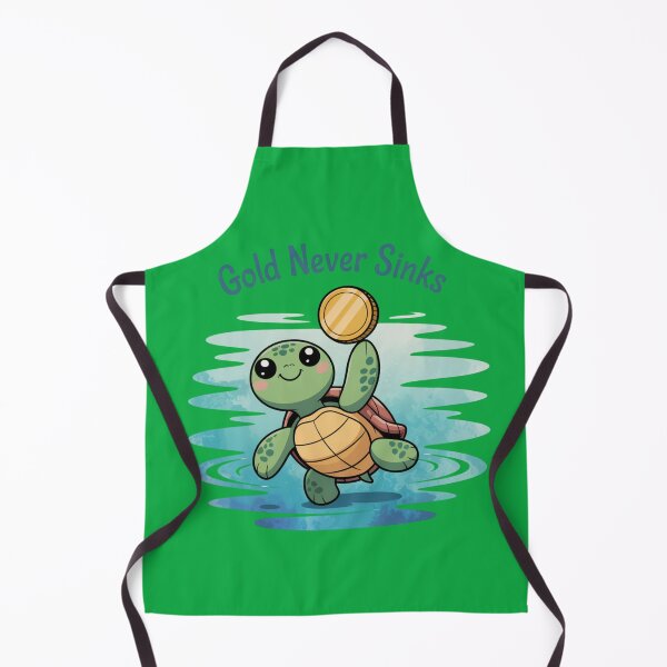 Item preview, Turtle Gold Toss: Unsinkable Fun Tee! designed and sold by KakangMudi.