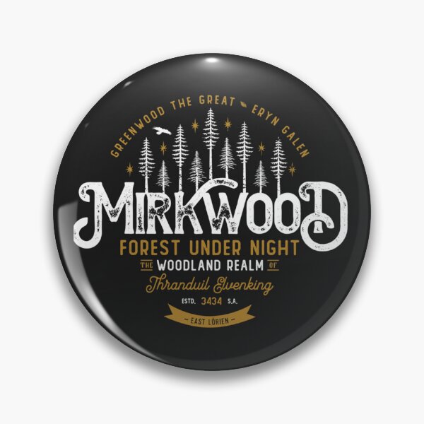 Item preview, Mirkwood, Forest Under Night, East Lórien, Outdoor Adventure Badge   designed and sold by LucasDy4.