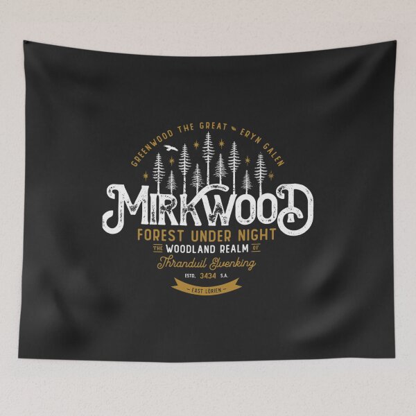 Item preview, Mirkwood, Forest Under Night, East Lórien, Outdoor Adventure Badge   designed and sold by LucasDy4.
