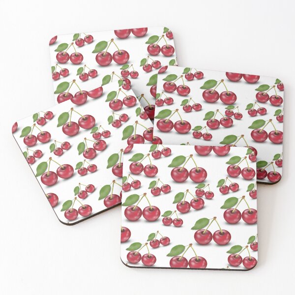 Item preview, Summer Cherry Mood: Minimalist Cherry Aesthetic designed and sold by Martapp.