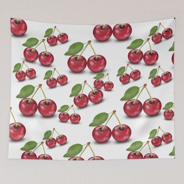 Item preview, Summer Cherry Mood: Minimalist Cherry Aesthetic designed and sold by Martapp.