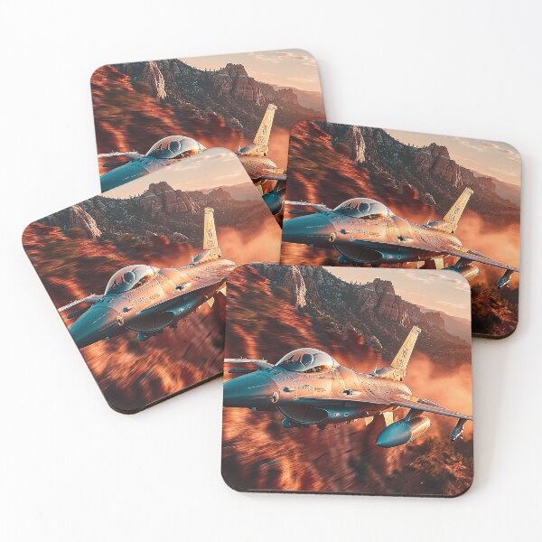 Item preview, F-16 Over the Desert designed and sold by Skyframe Aviation.