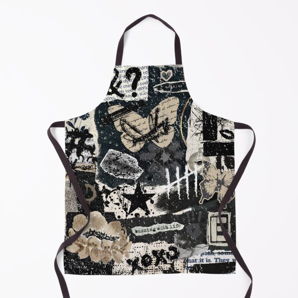 Item preview, Cozy Creative Expression Neutral Collage Art designed and sold by BleuAbstracts.