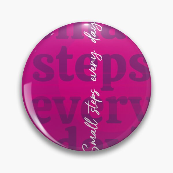Item preview, Small steps every day - motivational design designed and sold by TackartStudio.