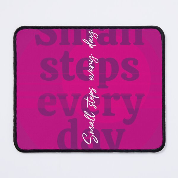 Item preview, Small steps every day - motivational design designed and sold by TackartStudio.