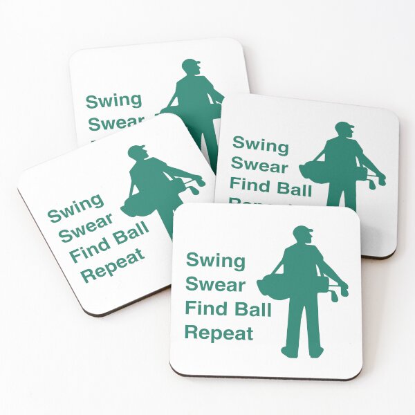 Item preview, Swing, Swear, Find Ball, Repeat designed and sold by Marrtian Designs.